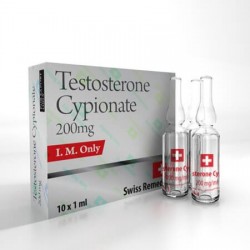Testosterone Cypionate 200mg Swiss Remedies U.S.P.