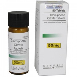 Clomiphene citrate (clomiphene citrate) 50 mg/tab (50 tabs) Genesis