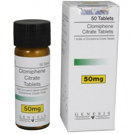 Clomiphene citrate (clomiphene citrate) 50 mg/tab (50 tabs) Genesis