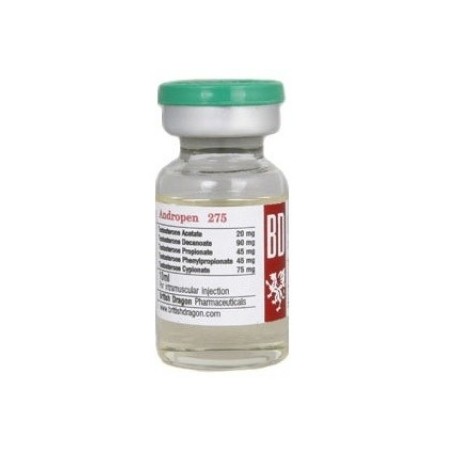Andropen 275 (mix of testosterone esters), 275 mg/ml (10 ml) by British Dragon