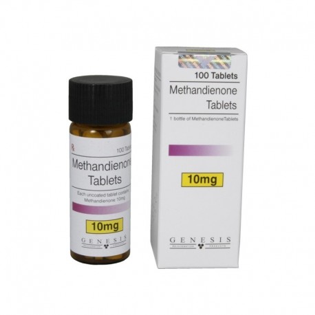 Methandienone Tablets Genesis, 100 tabs / 10 mg